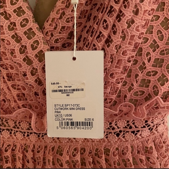 Self Portrait Pink Dress - Picture 7 of 7